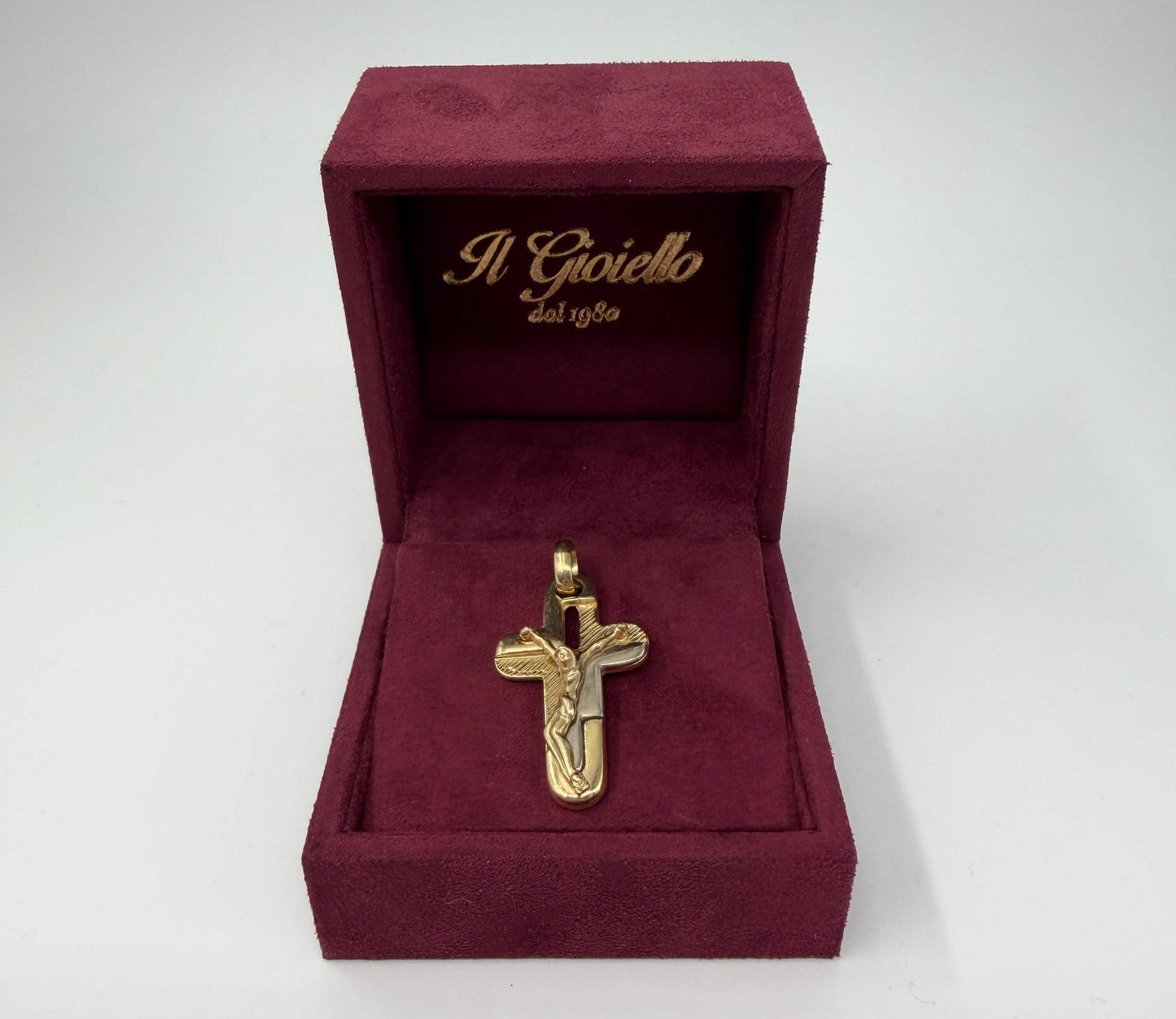 CIONDOLO ORO 18KT BICOLOR