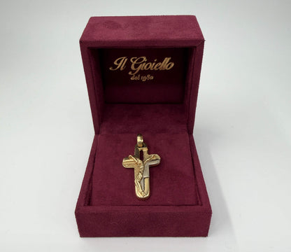 CIONDOLO ORO 18KT BICOLOR