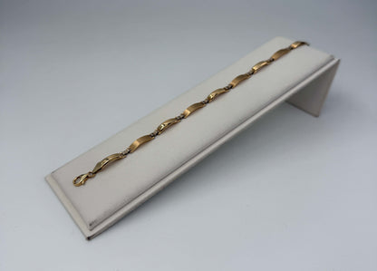 BRACCIALE 18 KT BICOLOR