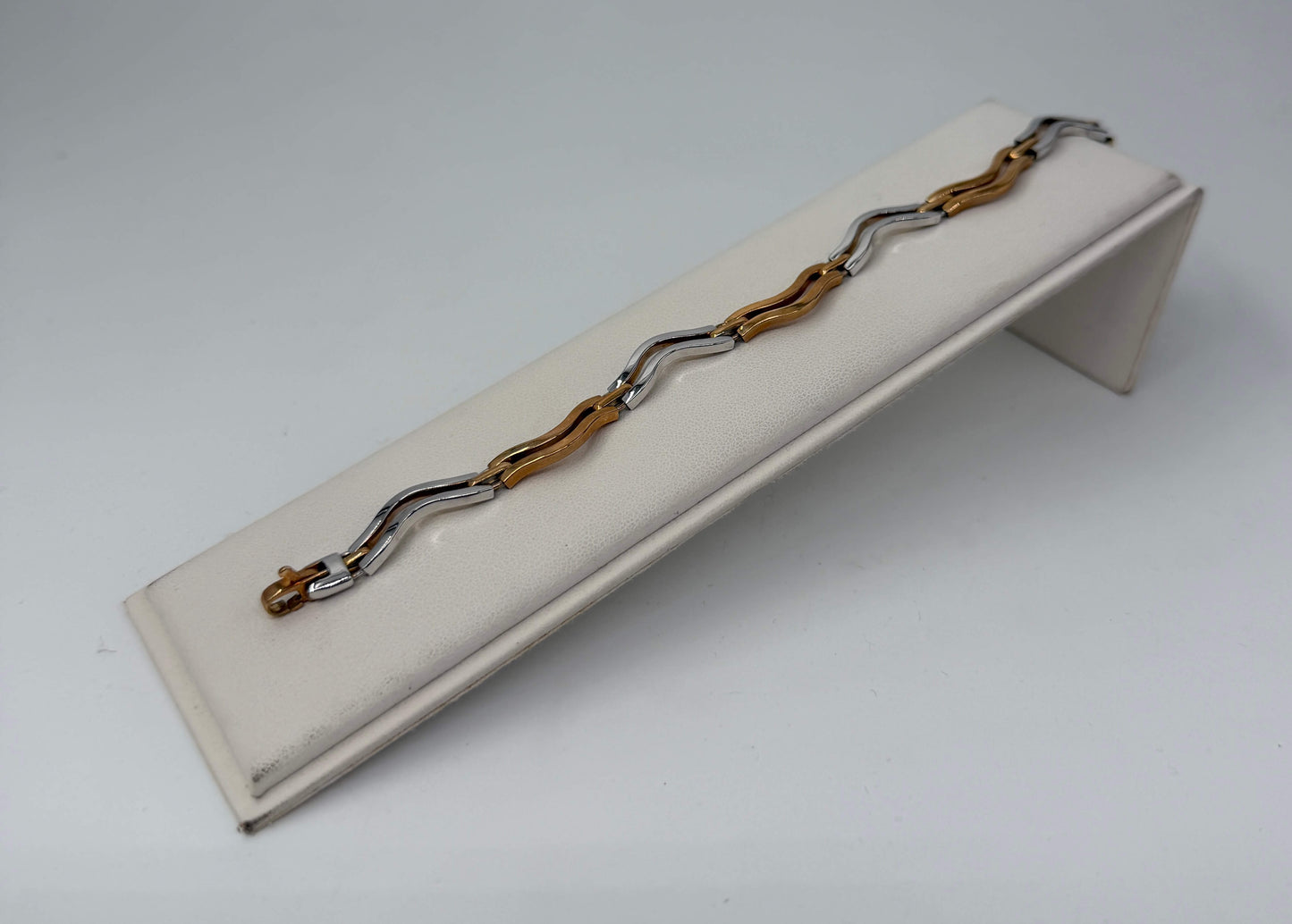 BRACCIALE 18 KT BICOLOR