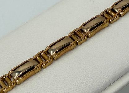 BRACCIALE 18 KT BICOLOR