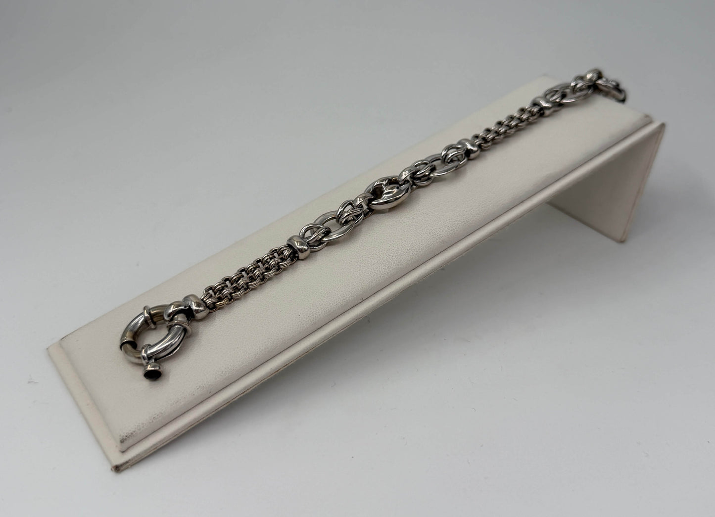 BRACCIALE 18 KT BIANCO