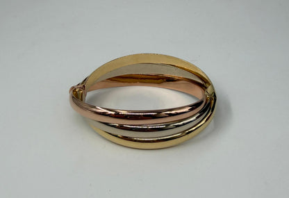 BRACCIALE 18 KT TRICOLOR