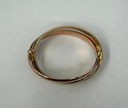BRACCIALE 18 KT TRICOLOR