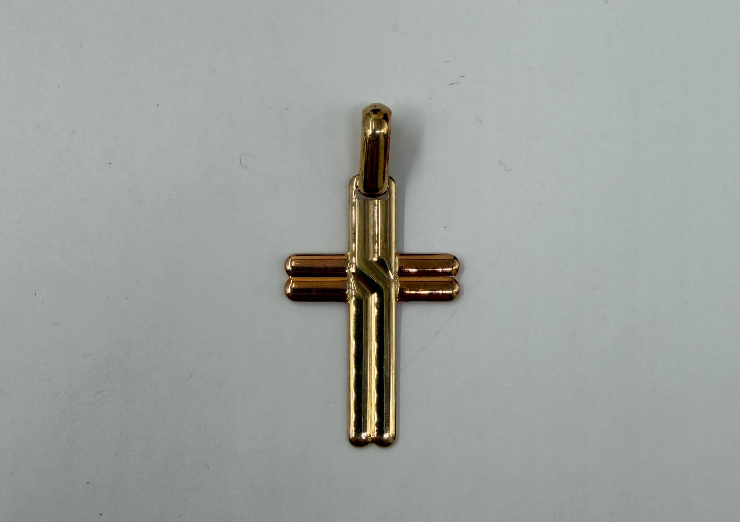 CIONDOLO ORO 18KT BICOLOR