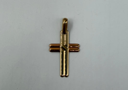 CIONDOLO ORO 18KT BICOLOR