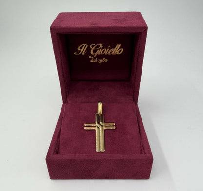 CIONDOLO ORO 18KT BICOLOR