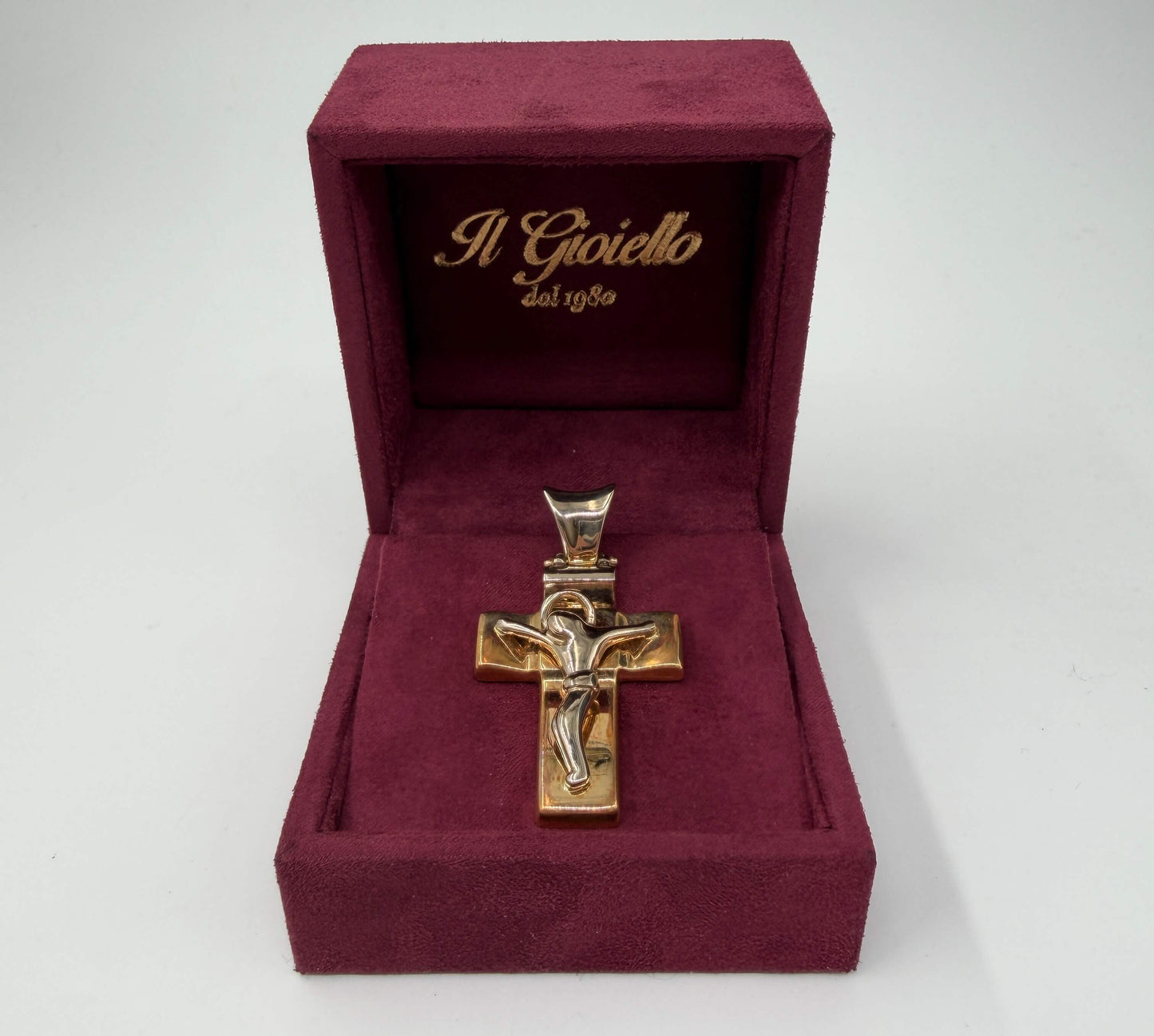 CIONDOLO ORO 18KT BICOLOR