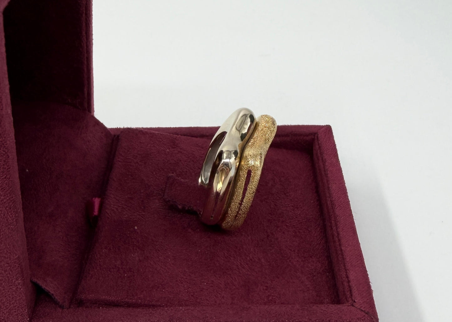 ANELLO IN ORO 18KT BICOLOR