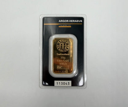 Lingotto 20gr - Oro 24kt (999,9‰)