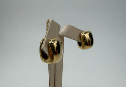 COPPIA DI ORECCHINI ORO 18KT GIALLO