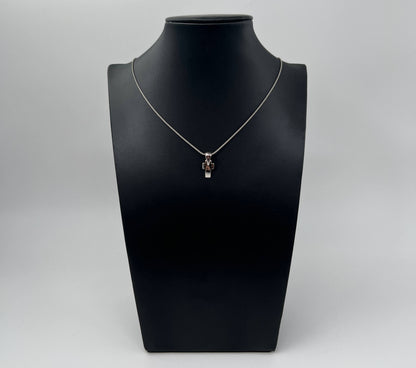 COLLANA ORO 18KT BIANCA