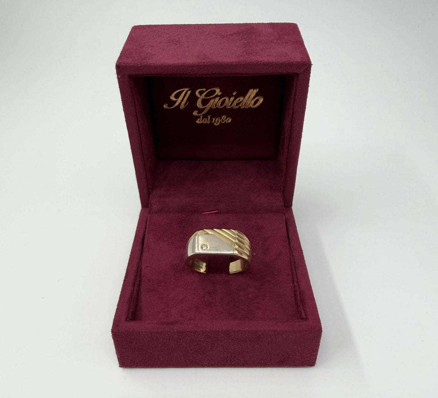 ANELLO IN ORO 18KT BICOLOR