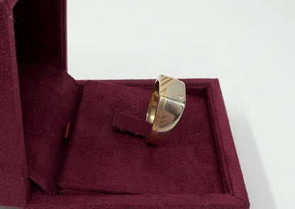 ANELLO IN ORO 18KT BICOLOR
