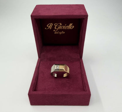ANELLO IN ORO 18KT BICOLOR
