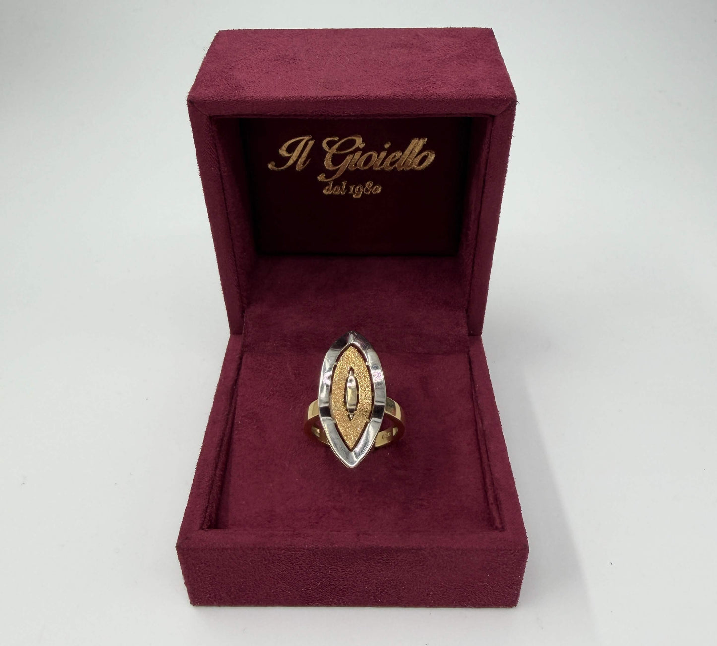 ANELLO IN ORO 18KT BICOLOR