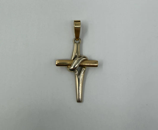 CIONDOLO ORO 18KT BICOLOR