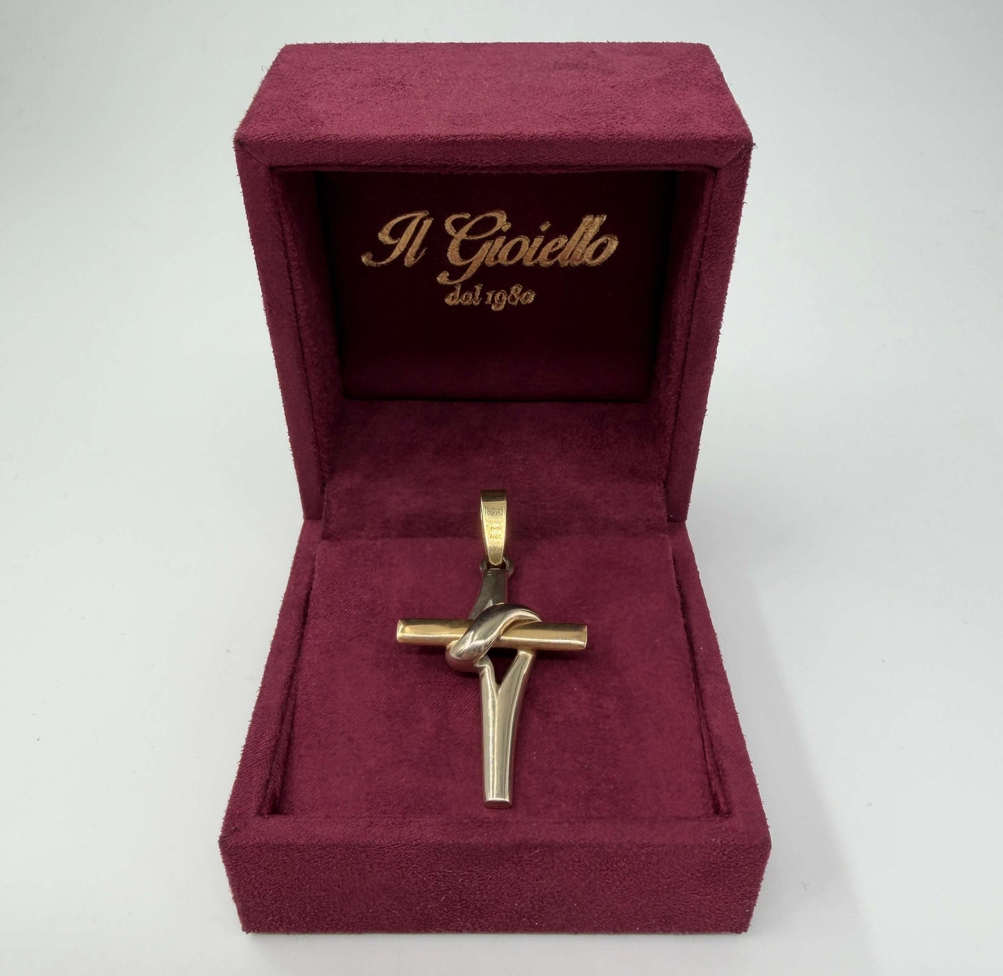 CIONDOLO ORO 18KT BICOLOR