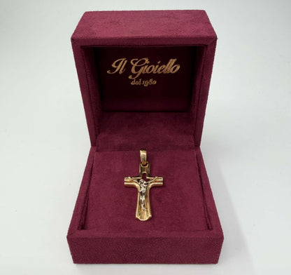 CIONDOLO ORO 18KT BICOLOR