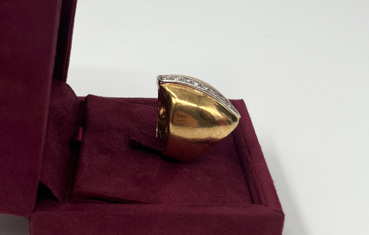 ANELLO IN ORO 18KT GIALLO E DIAMANTI