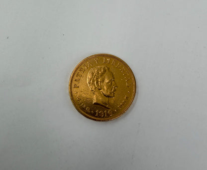 10 Pesos Cubani - Oro 21kt (900‰)