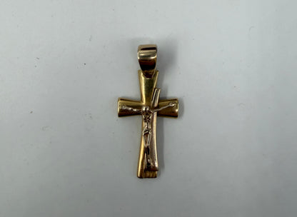 CIONDOLO ORO 18KT BICOLOR
