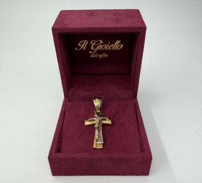 CIONDOLO ORO 18KT BICOLOR