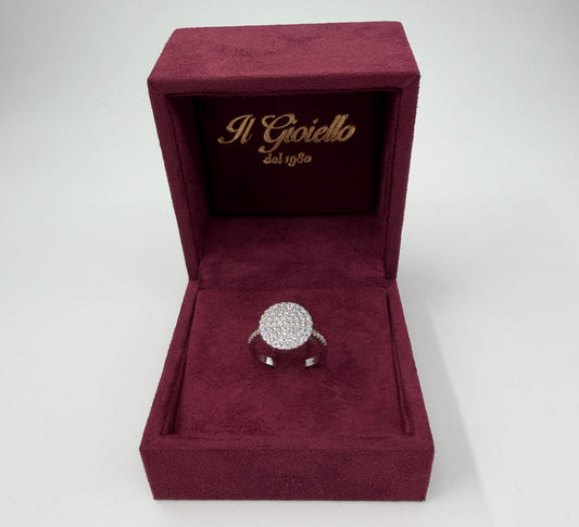 ANELLO IN ORO 18KT BIANCO