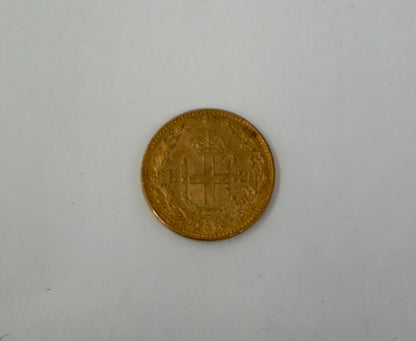 20 Lire Italiane - Oro 21kt (900‰)