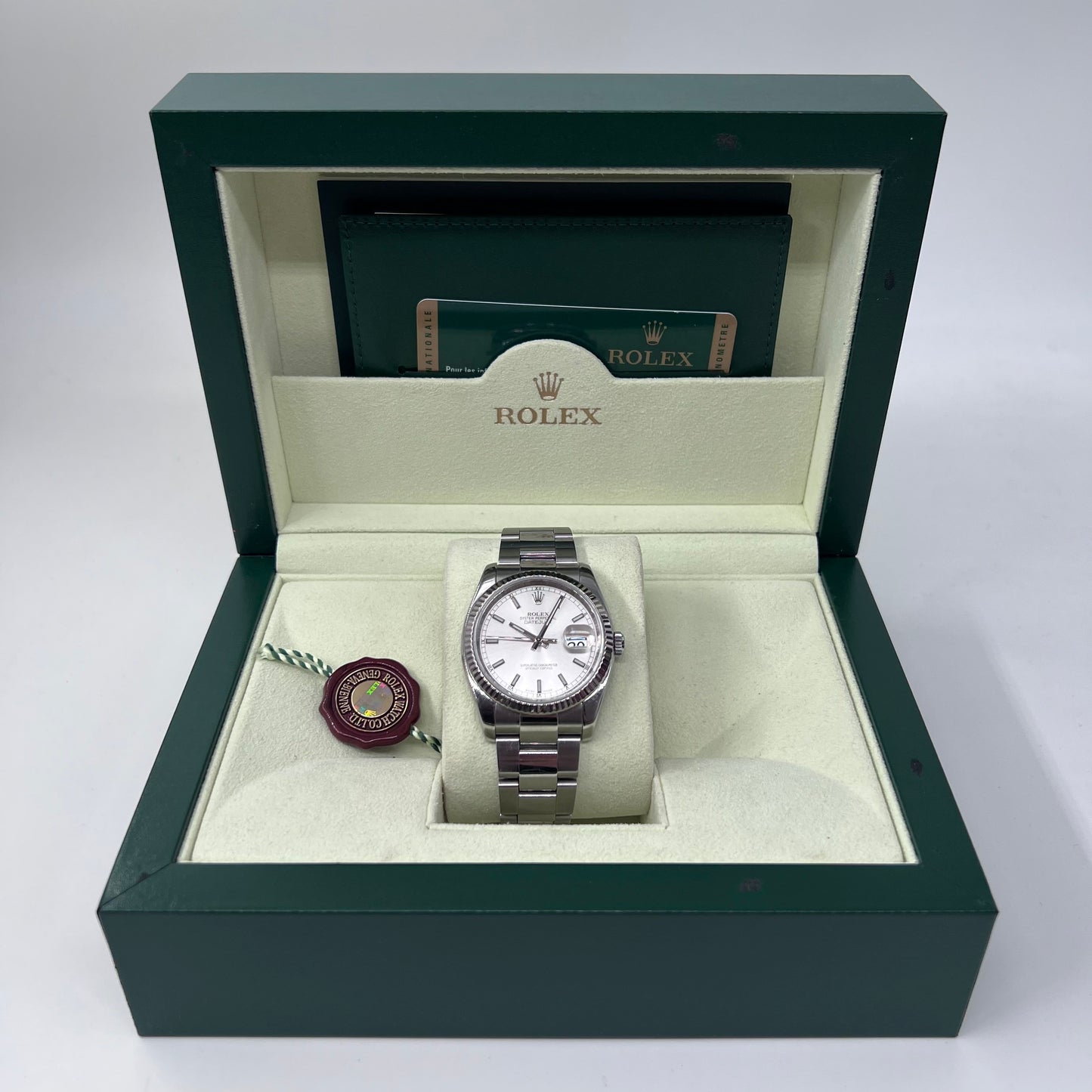 ROLEX DATE JUST 36MM ANNO 2011