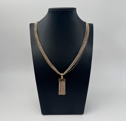 COLLANA ORO 18KT BICOLOR