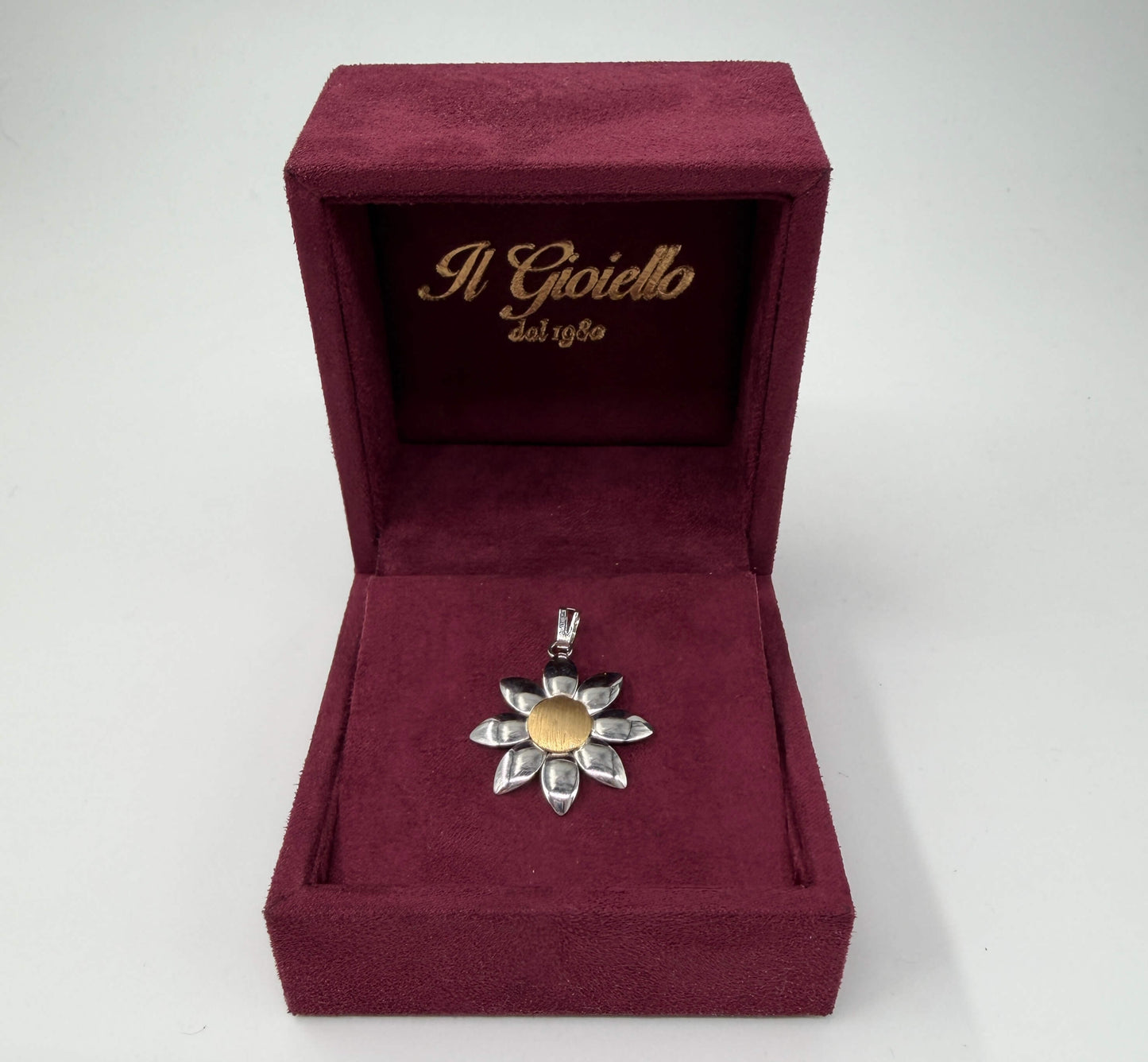 CIONDOLO ORO 18KT BICOLOR