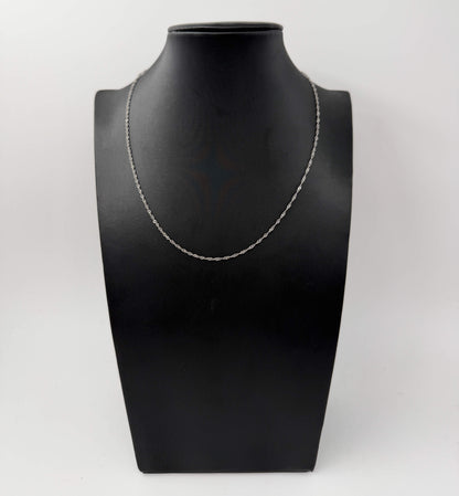 COLLANA ORO 18KT BIANCO