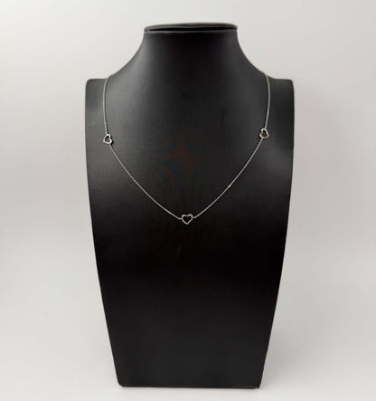 COLLANA ORO 18KT BIANCO