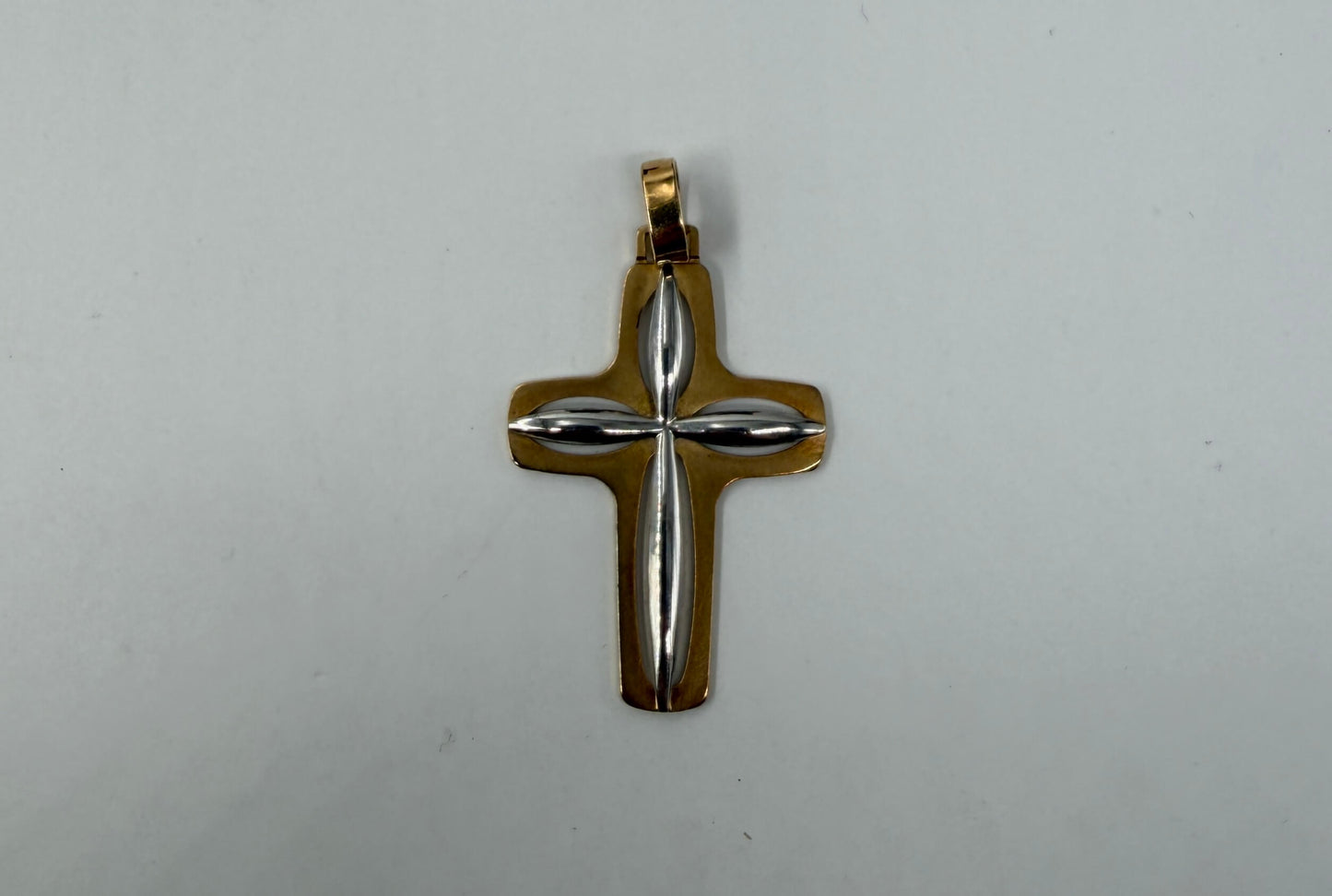 CIONDOLO ORO 18KT BICOLOR