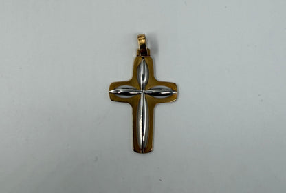 CIONDOLO ORO 18KT BICOLOR