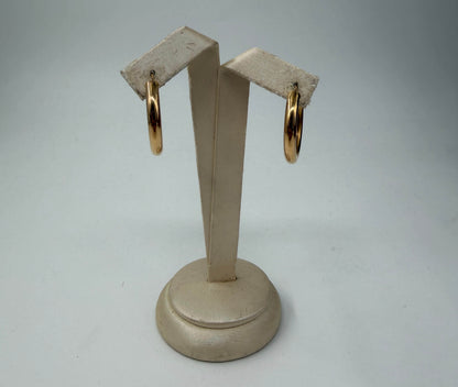 COPPIA DI ORECCHINI ORO 18KT GIALLO