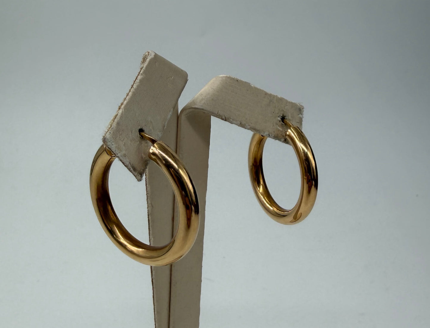 COPPIA DI ORECCHINI ORO 18KT GIALLO