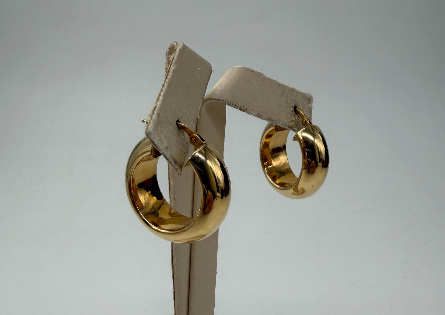 COPPIA DI ORECCHINI ORO 18KT GIALLO