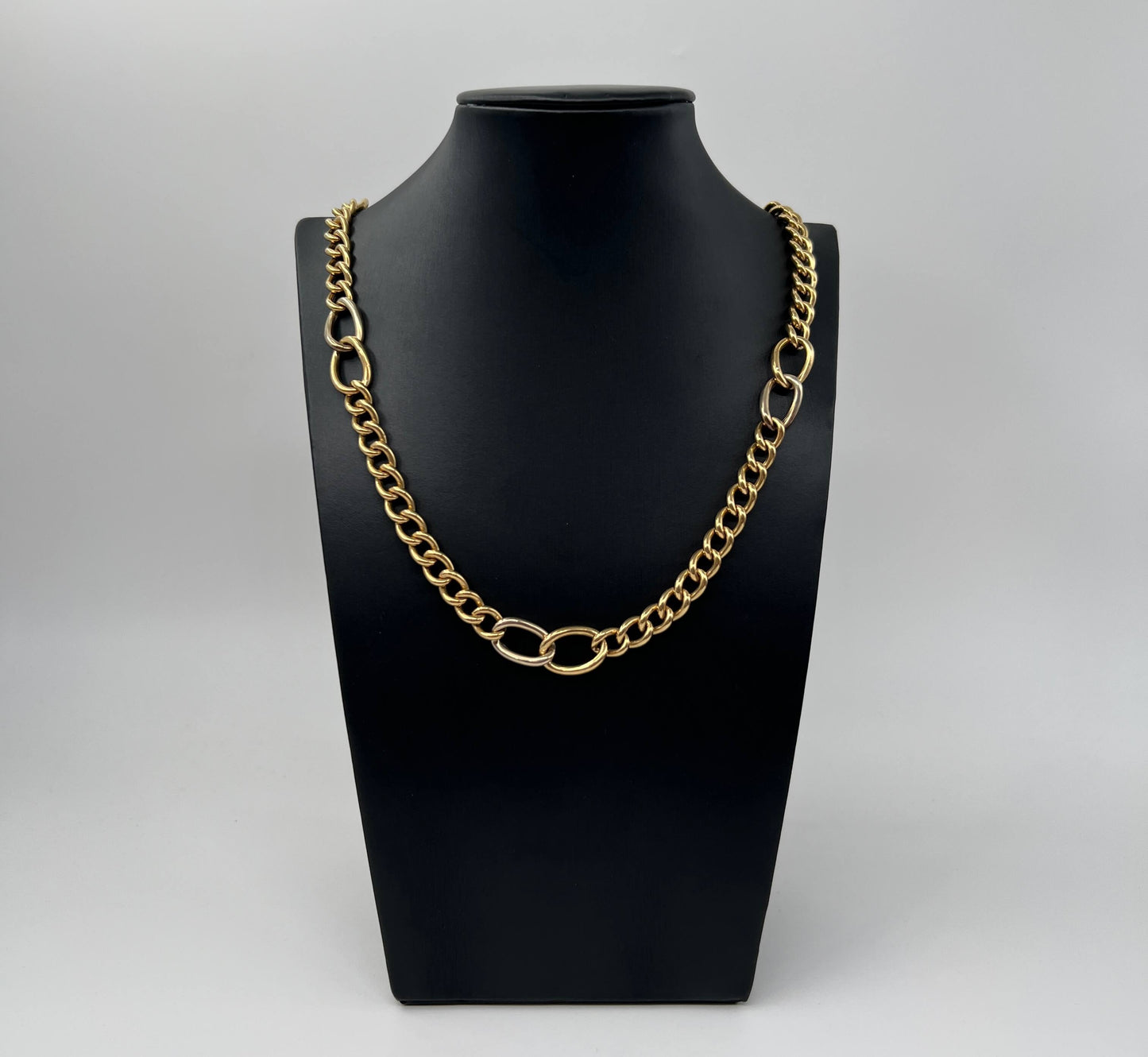 COLLANA ORO 18KT BICOLOR