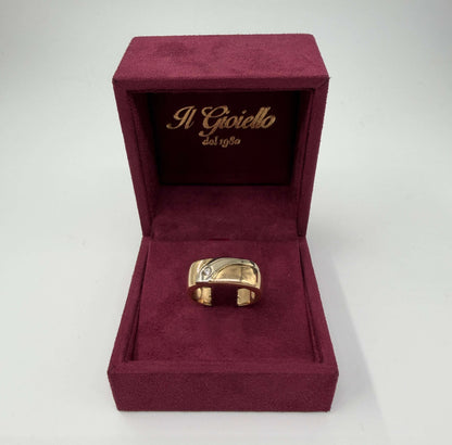 ANELLO IN ORO 18KT BICOLOR