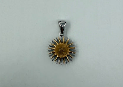 CIONDOLO ORO 18KT BICOLOR