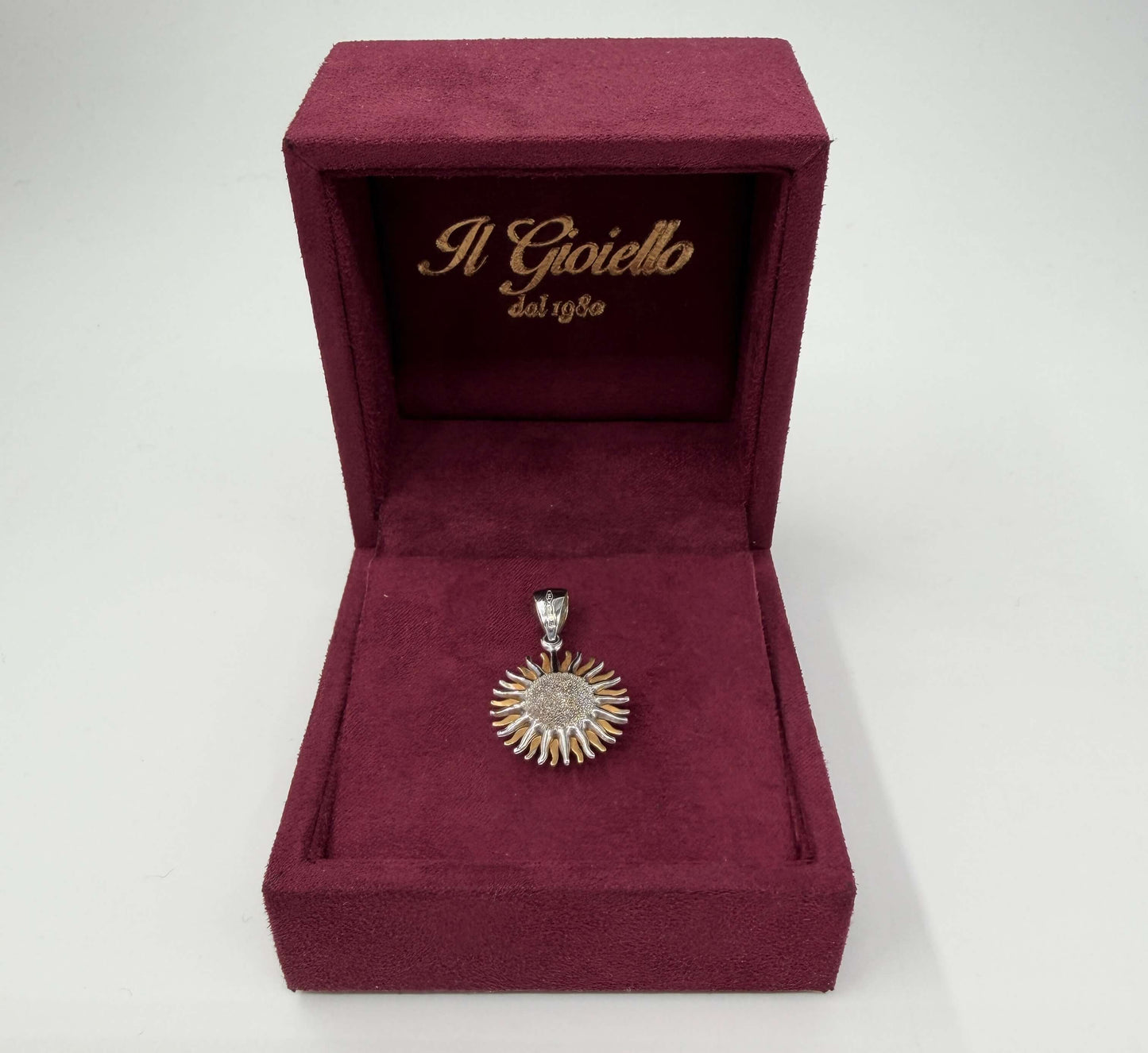 CIONDOLO ORO 18KT BICOLOR