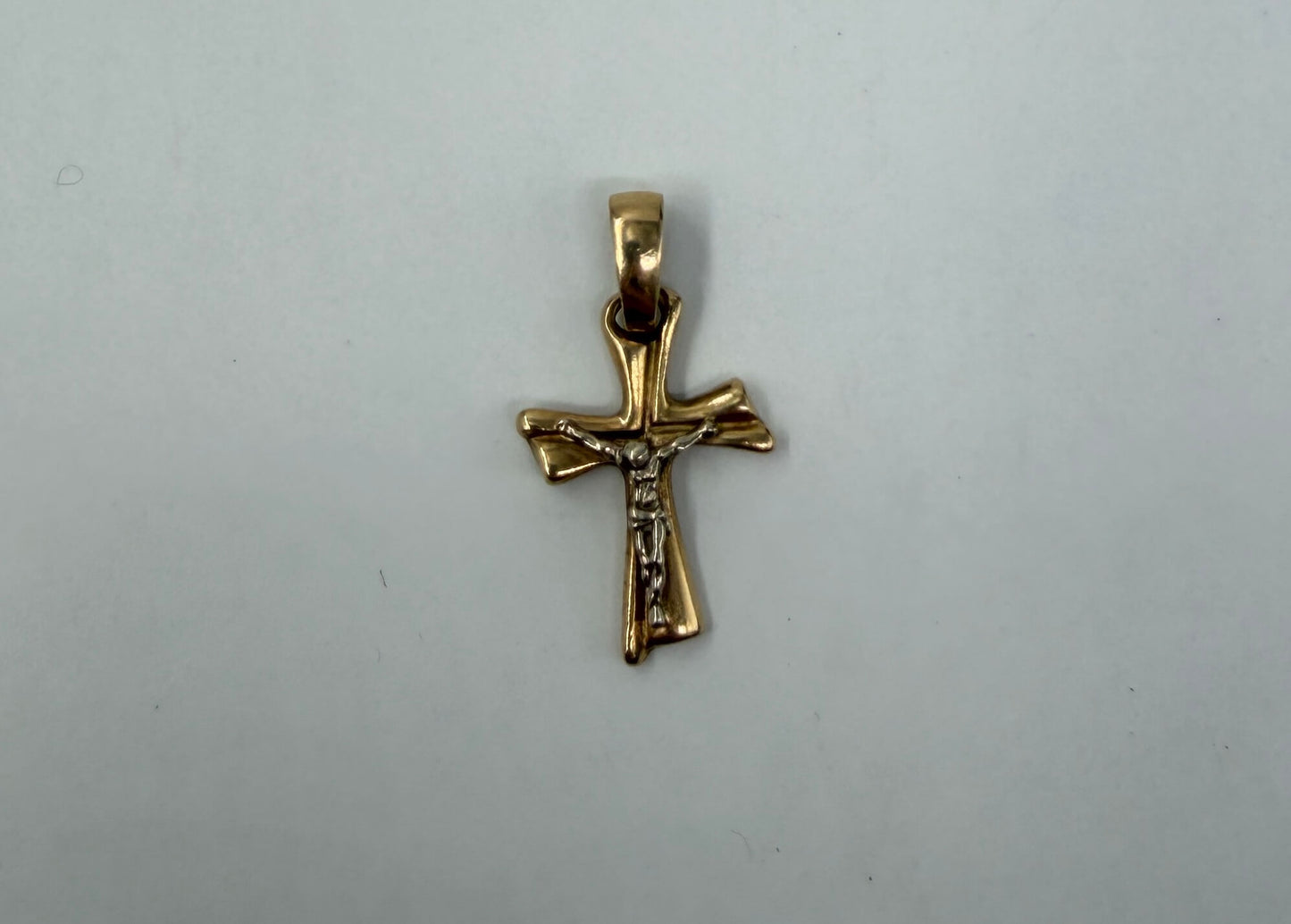 CIONDOLO ORO 18KT BICOLOR