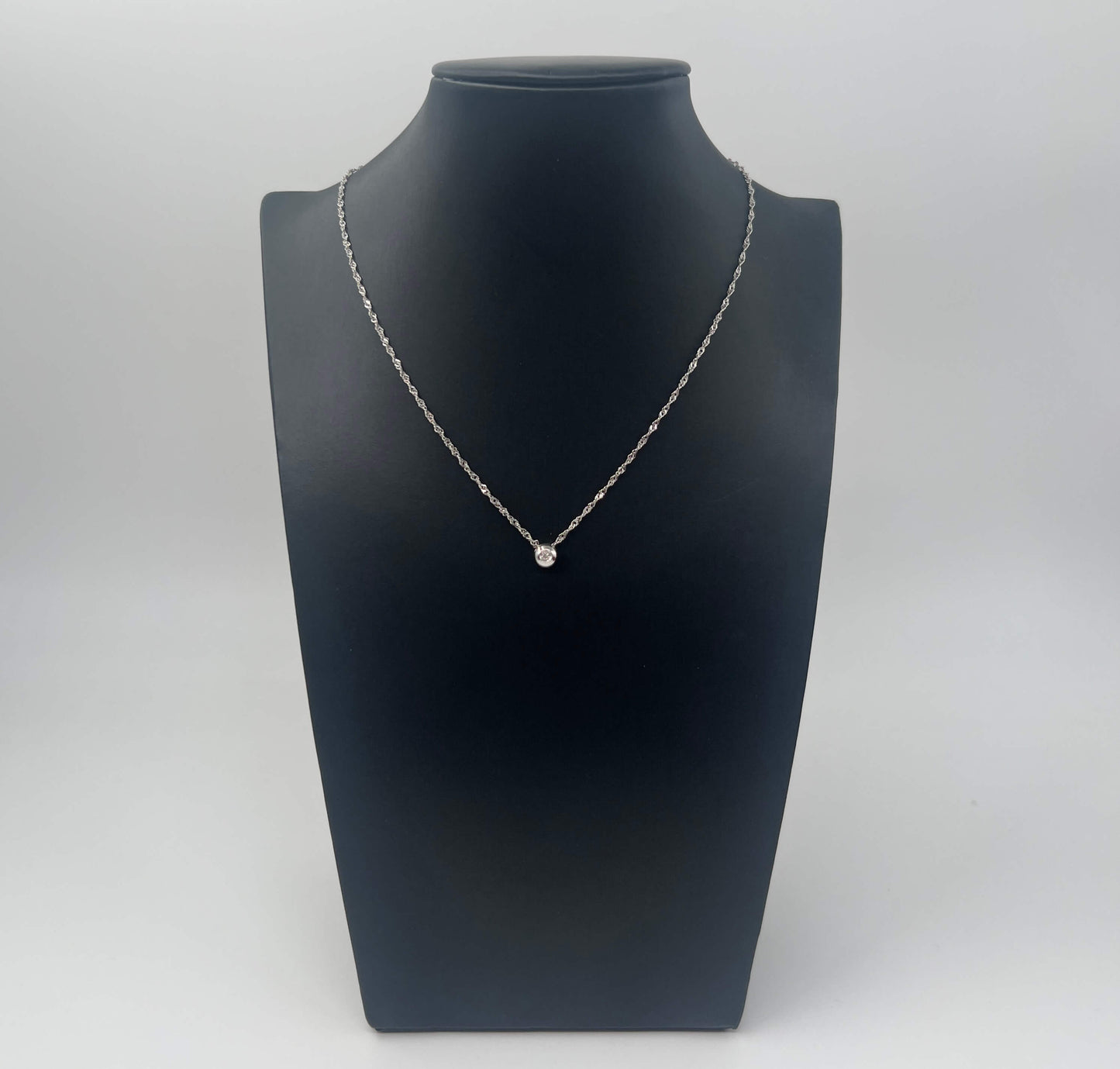 COLLANA ORO 18KT BIANCO