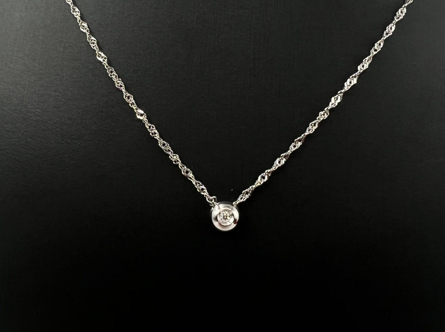 COLLANA ORO 18KT BIANCO