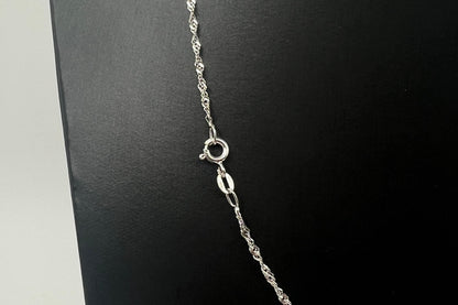 COLLANA ORO 18KT BIANCO