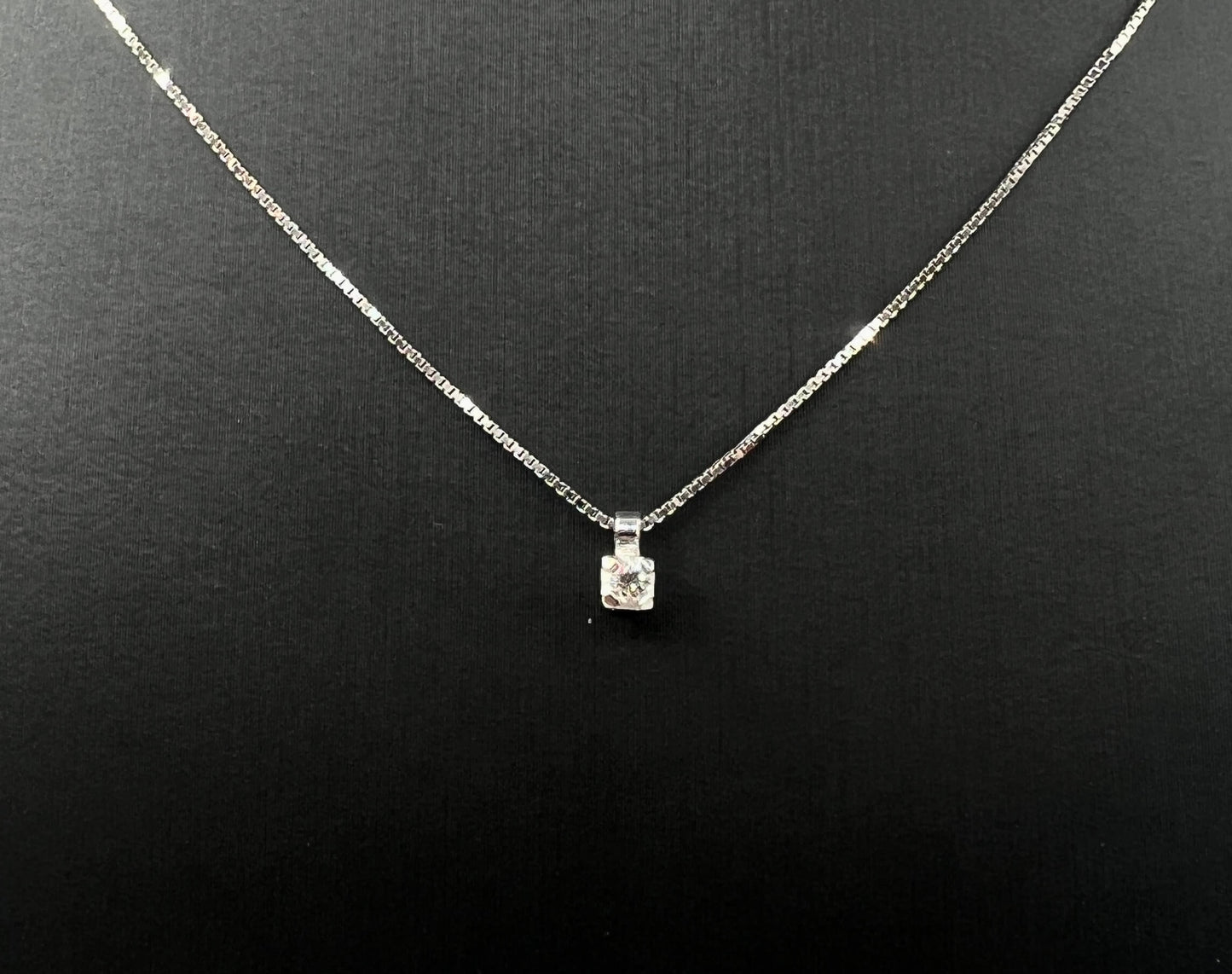 COLLANA ORO 18KT BIANCO