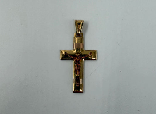 CIONDOLO ORO 18KT TRICOLOR