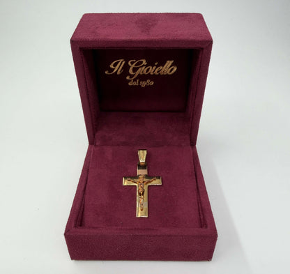 CIONDOLO ORO 18KT TRICOLOR